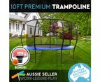 Trampoline 10ft With Basketball Hoop