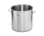 SOGA Dual Burners Cooktop Stove, 21L and 17L Stainless Steel Stockpot Top Grade Stock Pot
