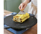 SOGA Electric Smart Induction Cooktop and 34cm Cast Iron Induction Crepe Pan Baking Cookware