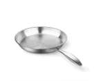 SOGA Stainless Steel Fry Pan 28cm 32cm Frying Pan Top Grade Induction Cooking