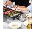 SOGA 48cm Electric BBQ Grill Teppanyaki Tough Non-stick Surface Hot Plate Kitchen 3-5 Person 5