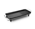 SOGA 68cm Electric BBQ Grill Teppanyaki Tough Non-stick Surface Hot Plate Kitchen 6-8 Person 1