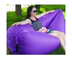 Fast Inflatable Sleeping Bag Lazy Air Sofa Green