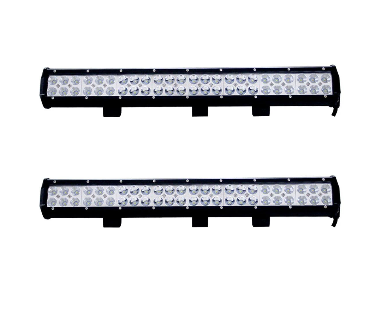 2X 23inch 144W Cree Led Light Bar Spot Flood Light 4x4 Offroad Work Ute Atv 12v 24v