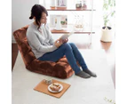 SOGA Floor Recliner Folding Lounge Sofa Futon Couch Folding Chair Cushion Coffee