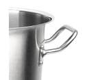 SOGA Stock Pot 21L Top Grade Thick Stainless Steel Stockpot 18/10 Without Lid 5