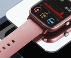 SOGA Waterproof Fitness Smart Wrist Watch Heart Rate Monitor Tracker P8 Pink