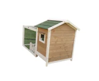 Large Wooden Chicken Coop Rabbit Hutch With Run And Patio