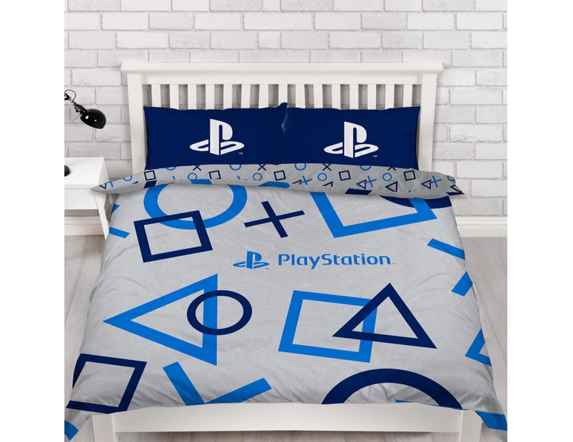 Playstation - Double/Queen - Doona Cover Set Duvet Quilt Bedding Set