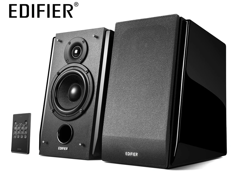 Edifier R1850DB Active 2.0 Bookshelf Bluetooth Speakers - Black