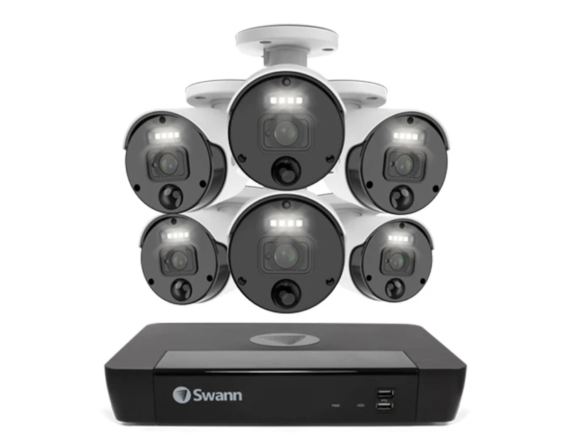 Swann Master-Series 6 Camera 8 Channel NVR Security System SWNVK-876806-AU