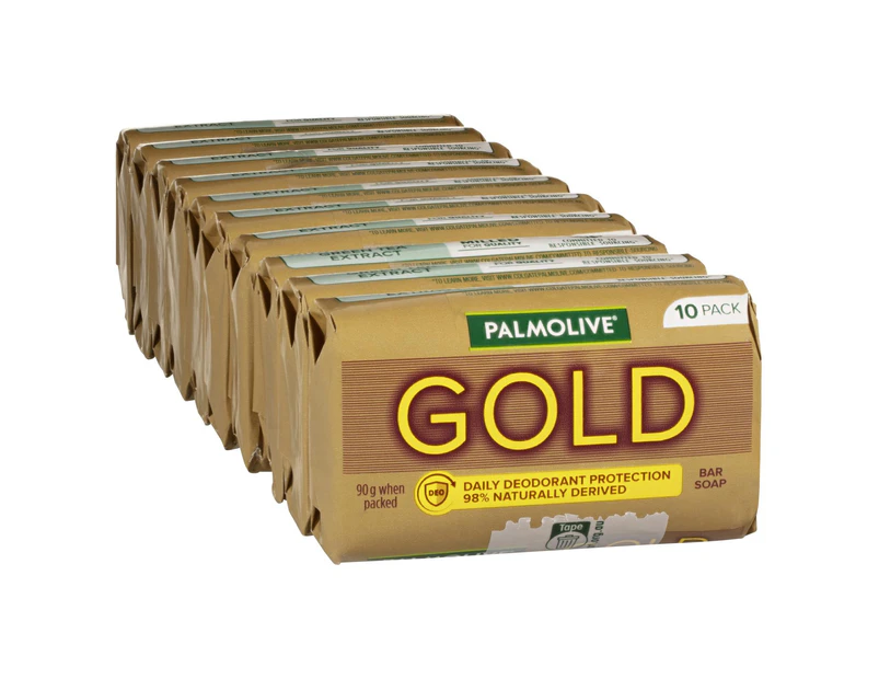 Palmolive Gold Bar Soap 10 Pack