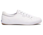 Keds Women's Center II Leather Sneakers - White
