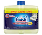 Finish Dishwasher Cleaner Lemon 250mL Twin Pack