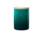 Baccarat  Le Connoisseur Canister Set of 3 - Teal