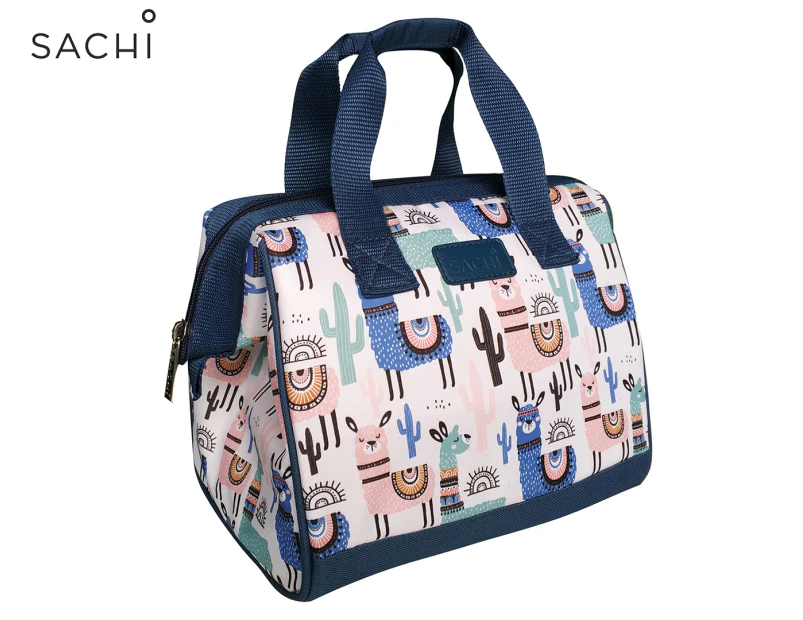 Sachi Llama Insulated Lunch Bag - Multi