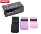 Cortex FibraBands 82mm Fabric Premium Resistance Bands 3-Pack