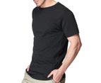 Elwood Workwear Men's Bulls Horn Tee / T-Shirt / Tshirt - Black