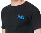 Elwood Workwear Men's ELWD Tee / T-Shirt / Tshirt - Black