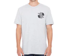 The North Face Men's Double Dome Short Sleeve Tee / T-Shirt / Tshirt - Grey Heather