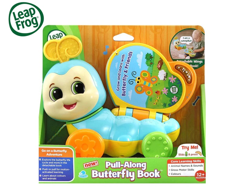 LeapFrog Pull-Along Butterfly Book Toy - Multi