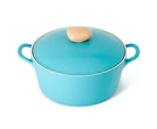 Neoflam Retro 26cm Stockpot Induction with Die-Cast Lid Mint -