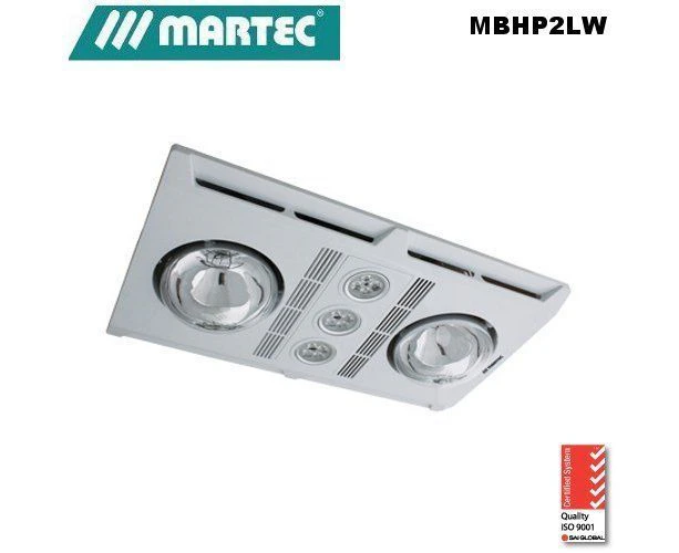 Martec Profile Plus 2 Bathroom Heater White