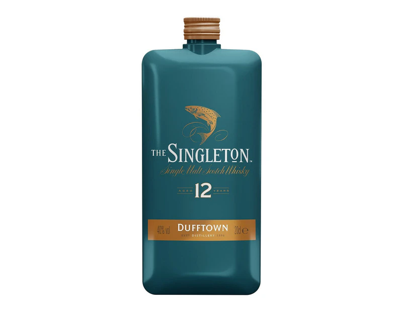 Singleton Of Dufftown 12 Year Old Limited Edition Flask Single Malt Scotch Whisky 200ml