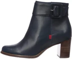 MARC JOSEPH   YORK Women's Leather Luxury Ankle Boot with Buckle Detail