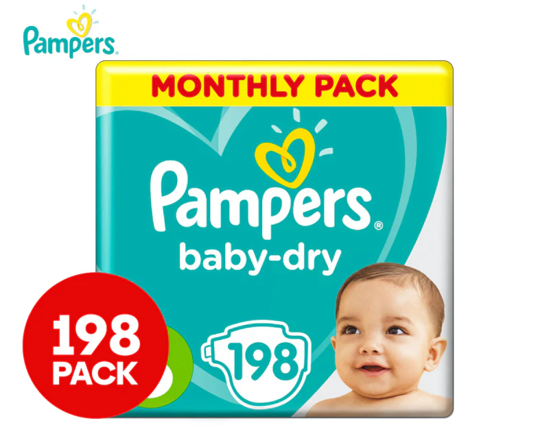 Pampers Baby Dry Size 6 XL Nappies 19 Pack