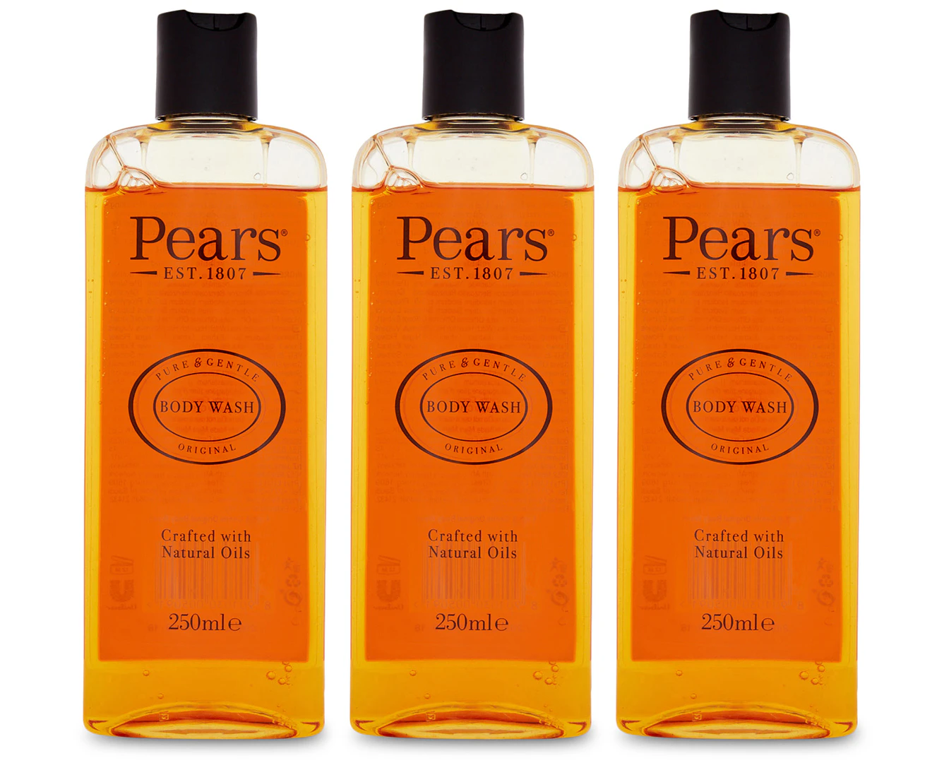 3 x Pears Shower Gel 250mL