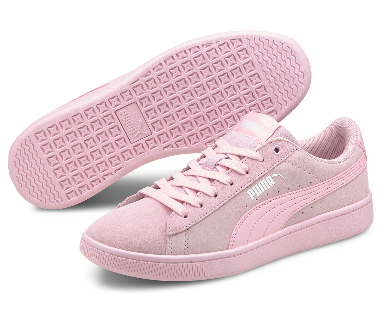 Puma Women's Vikky V2 Sneakers - Pink Lady/White | Catch.com.au