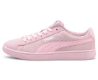 Puma Women's Vikky V2 Sneakers - Pink Lady/White