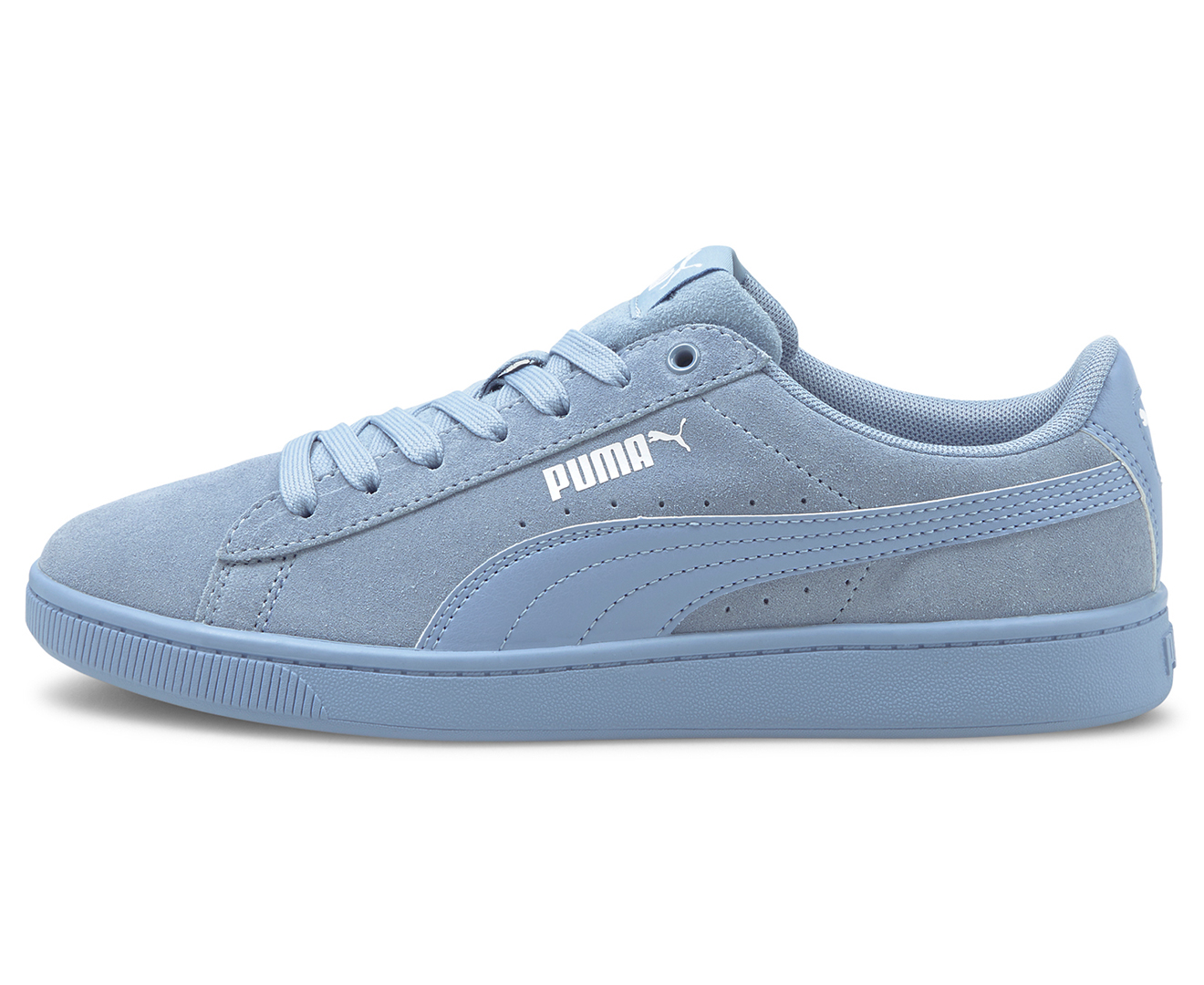 puma vikky platform light blue