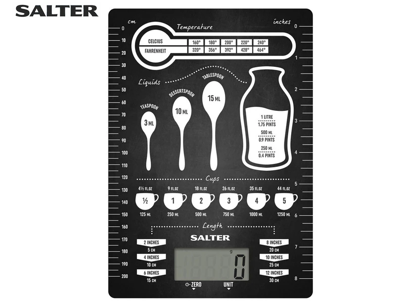 salter conversion table electronic kitchen scale cndr