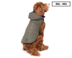 Mog & Bone 3XL/4XL Waterproof Dog Puffer Jacket - Green