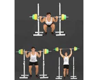 Fitness Master 2 pack Squat Rack Stand Bench Press Weight Lifting Barbell Gym