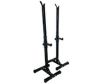 Fitness Master 2 pack Squat Rack Stand Bench Press Weight Lifting Barbell Gym