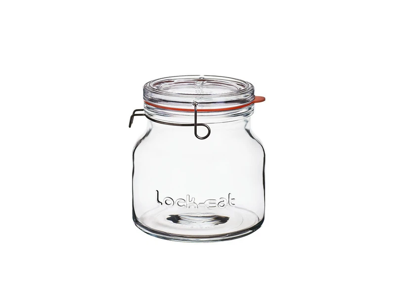 Luigi Bormioli Lock Eat Glass Food Storage Jar 1.5L