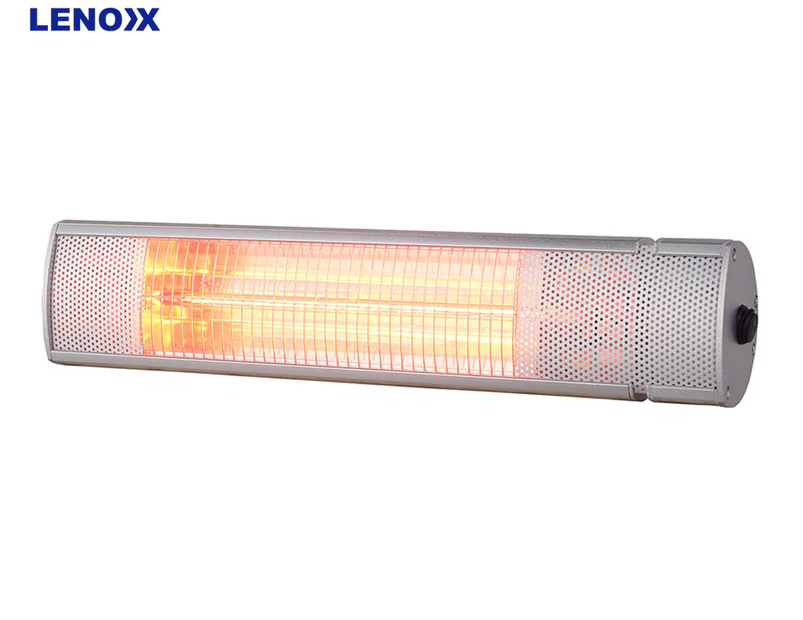 Lenoxx 2000W IP55 Outdoor/Indoor Electric Wall Mountable Infrared Radiant Heater H20