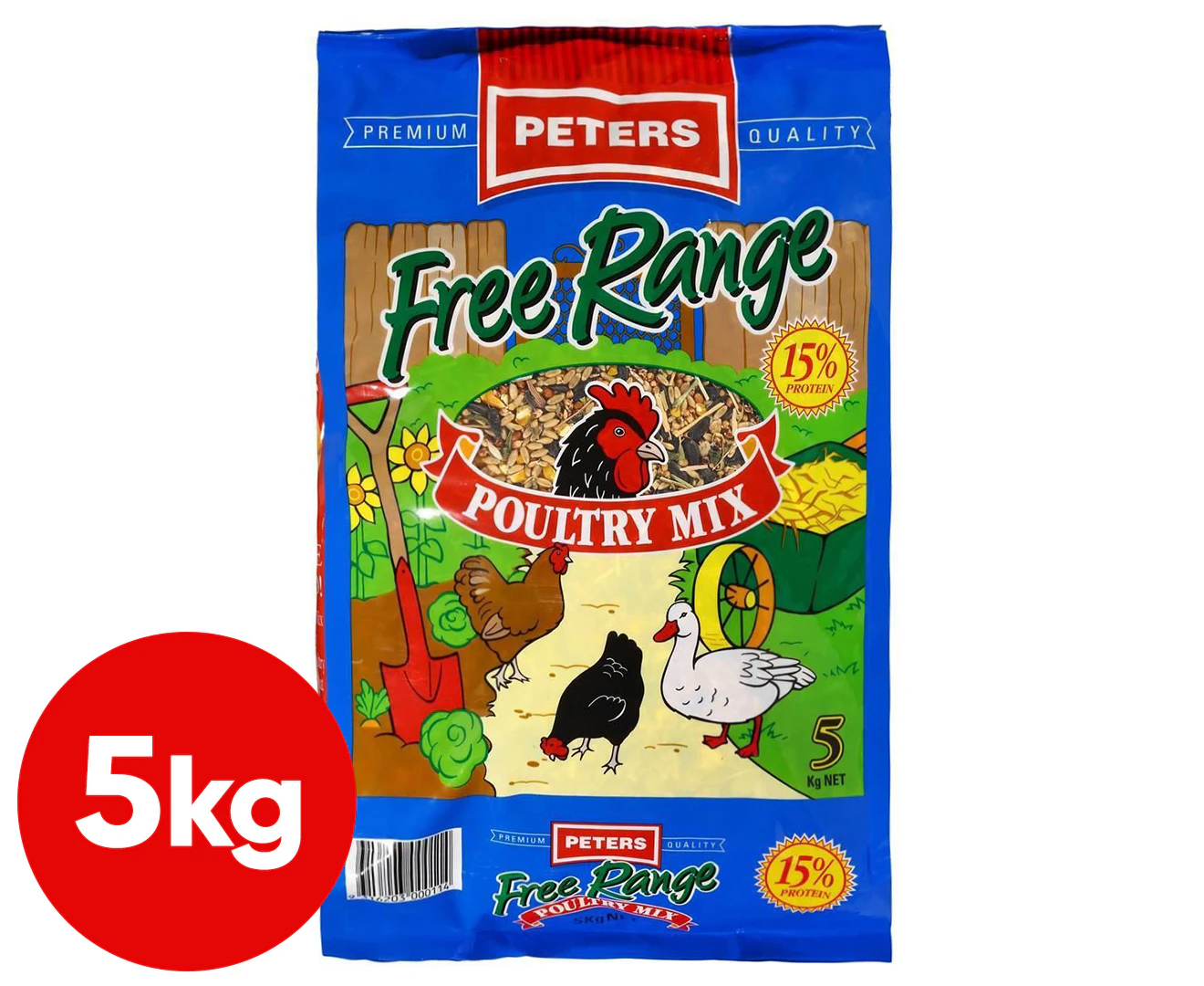 Peters Free Range Poultry Mix 5kg