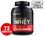 Optimum Nutrition Gold Standard 100% Whey Protein Powder Vanilla Ice Cream 2.27kg 1