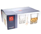 Set of 6 RCR Cristalleria 300mL Opera Crystal Liquor Glasses