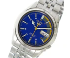 Seiko 5 SNK371 K1 Blue & Yellow Dial Men's Automatic Analog Watch