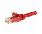 Star Tech 7.5m Snagless Cat6 UTP Ethernet LAN Cable Network/Patch Cord RJ45 Red