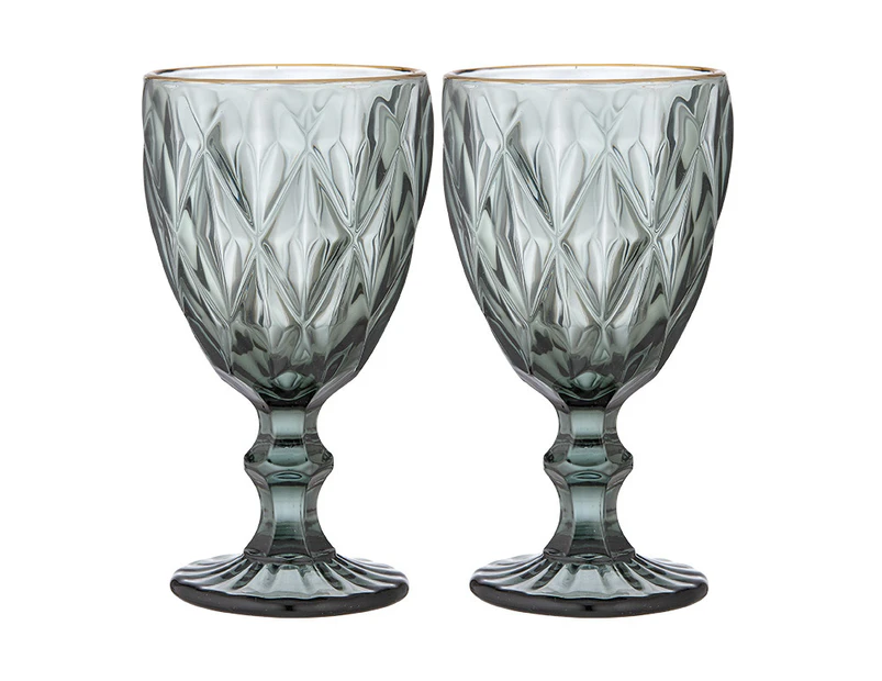 Tempa Ezra Wine Glass Set of 2 Ivy