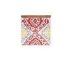Ambrosia Aya II Square 10cm Canister Red
