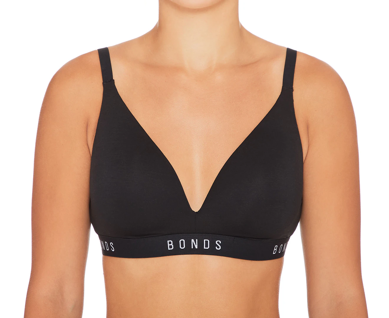 Bonds Women's Originals Contour Triangle Bra - Black