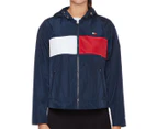 Tommy Hilfiger Women's Wind-Resistant Sport Jacket - Navy
