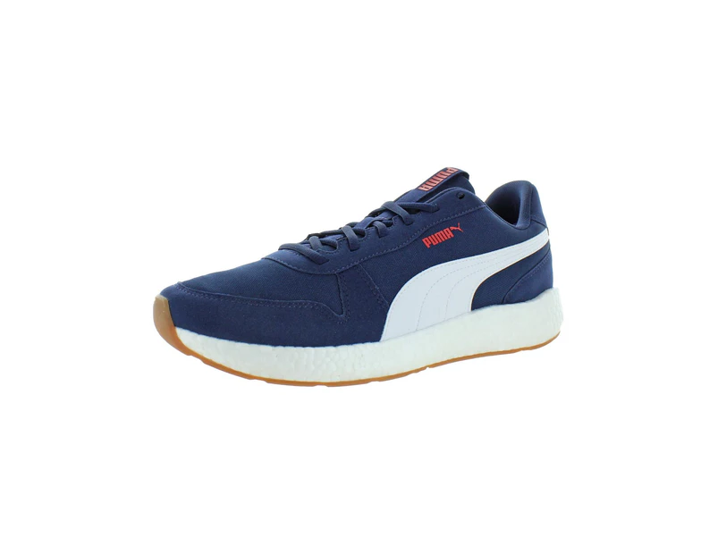 Puma Men's Athletic Shoes - Casual Shoes - Peacoat/White/High Risk Red